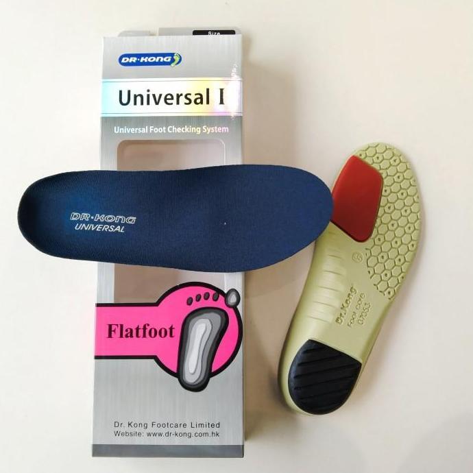 Insole Sepatu DR KONG Universal I (Flatfoot)