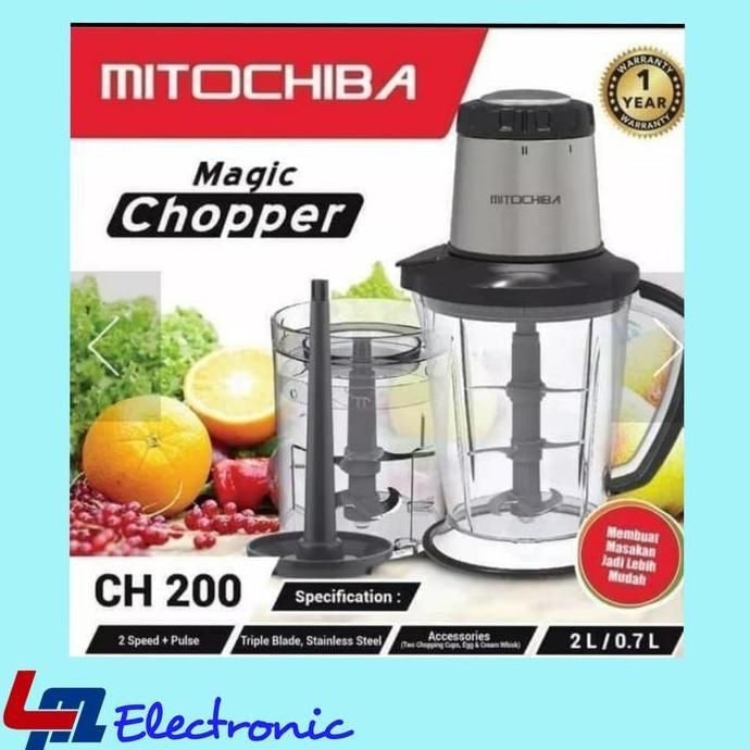 PROMO DISKON - MITOCHIBA FOOD CHOPPER CH200 / CH 200