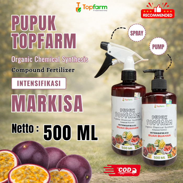 Pupuk Buah Markisa / Pupuk Pelebat Buah Markisa / Pupuk Buah Markisa Pemacu Cepat Berbuah / Pupuk To
