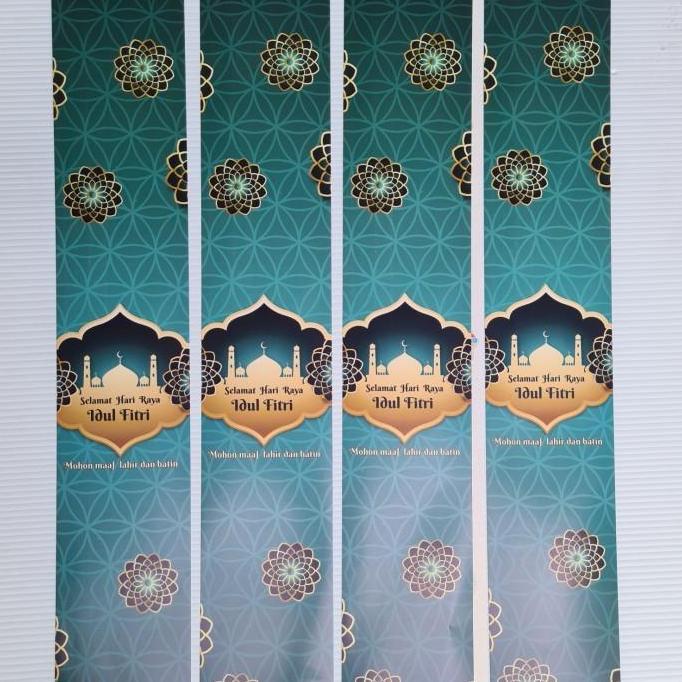 Kertas sabuk lingkar /paperbelt/ sleeve hampers Lebaran / Idul Fitri