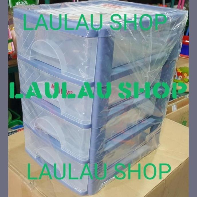 Murah Laci Pressa Susun 5 Small A4 F4 Merk Asvita Box Rak Container Plastik