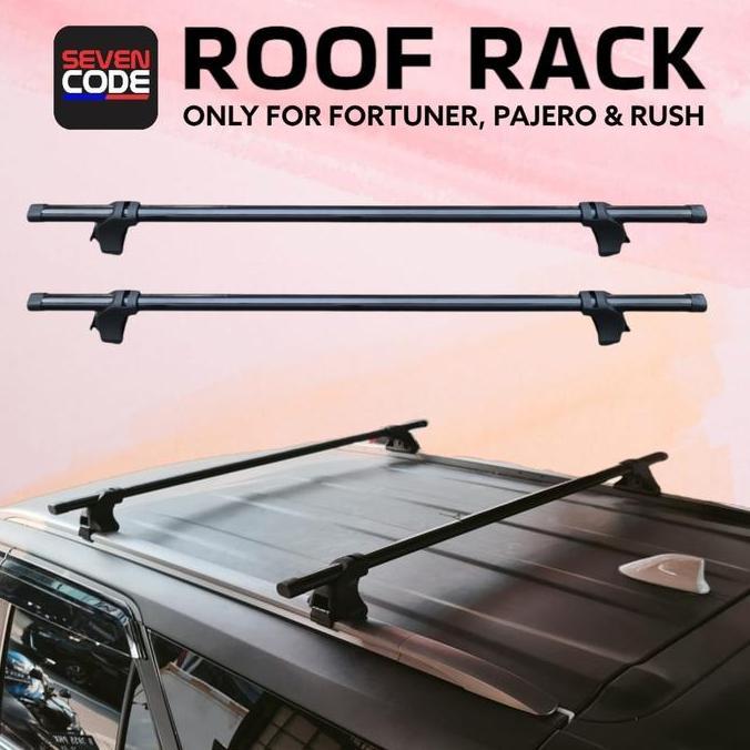 Cross Bar Kaki Roof Rack Bagasi Atas Mobil Fortuner Vrz / All New Rush / All New Pajero / All New Te