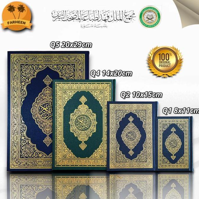 Mushaf Madinah Asli Cetakan Madinah Al-Quran Madinah Malik Fahd GS