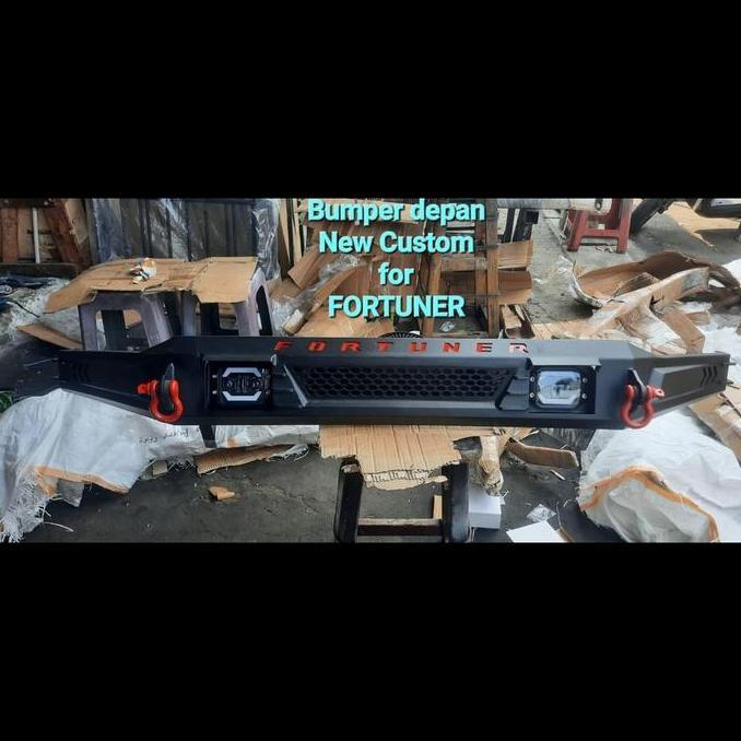Tanduk Bumper Guard Depan Mobil All New Fortuner Vrz Model New Custom Restock