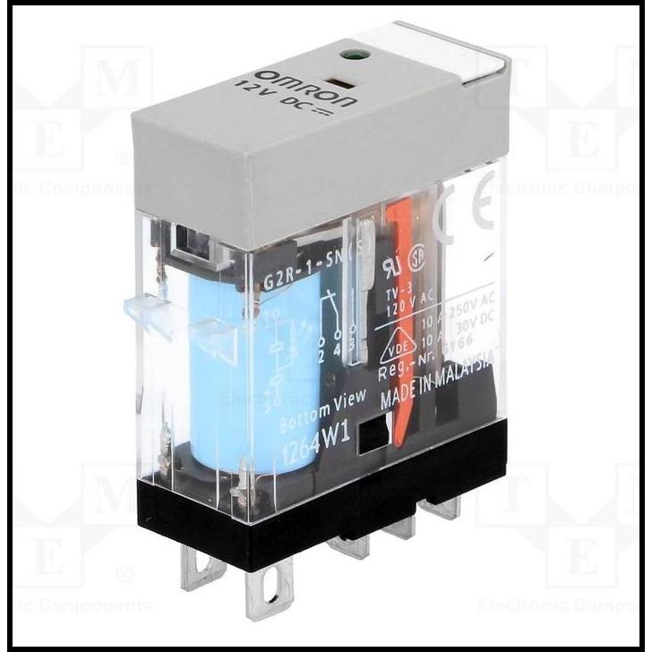 TERLARIS RELAY G2R-1-SN 12VDC OMRON G2R-1-SN(S) DC12V G2R 1 SN 5 KAKI 12V DC12 