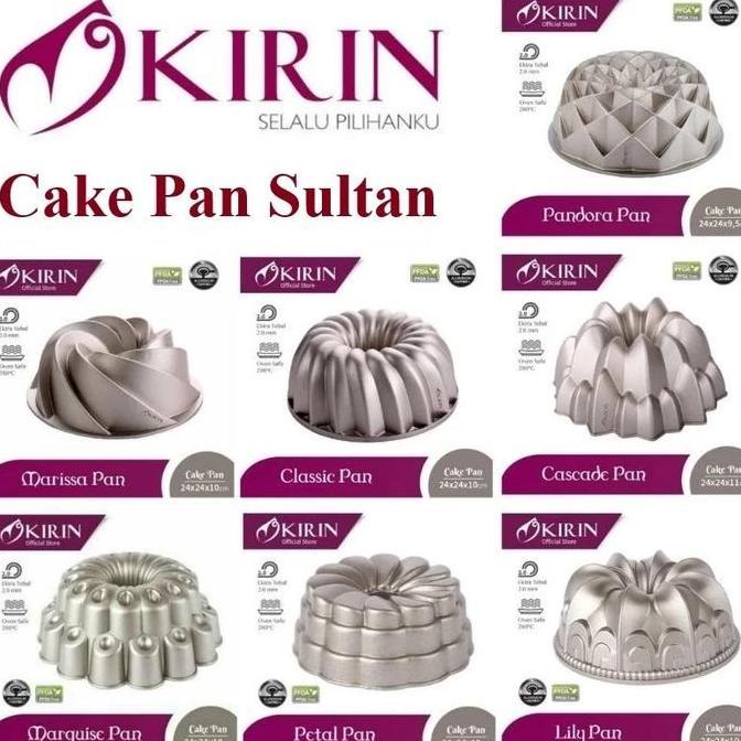 Kirin Cakepan Loyang Sultan Premium Cetakan Kue Dijamin Original