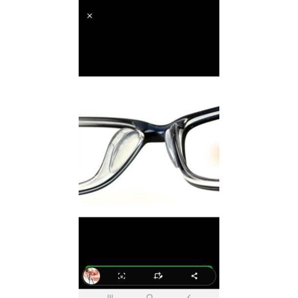 Kvinna- Nosepad Karet Penyangga Hidung Kacamata Anti Merosot