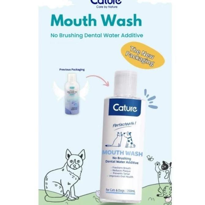 Enimal- Cature Rollon Mouthwash For Dog & Cat/Pembersih Mulut