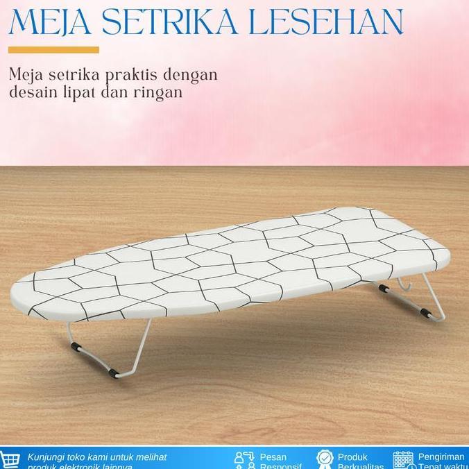 HARGA PABRIK - Meja Setrika Duduk Meja Gosok Baju Lipat Meja Lipat Setrika Baju Dudukan Gosok Baju M