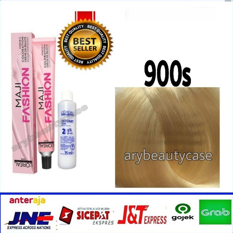 NEW L'oreal majifashion cat rambut 6% 900s dan oxidant pewarna rambut maji fashion [terbaik][terlari