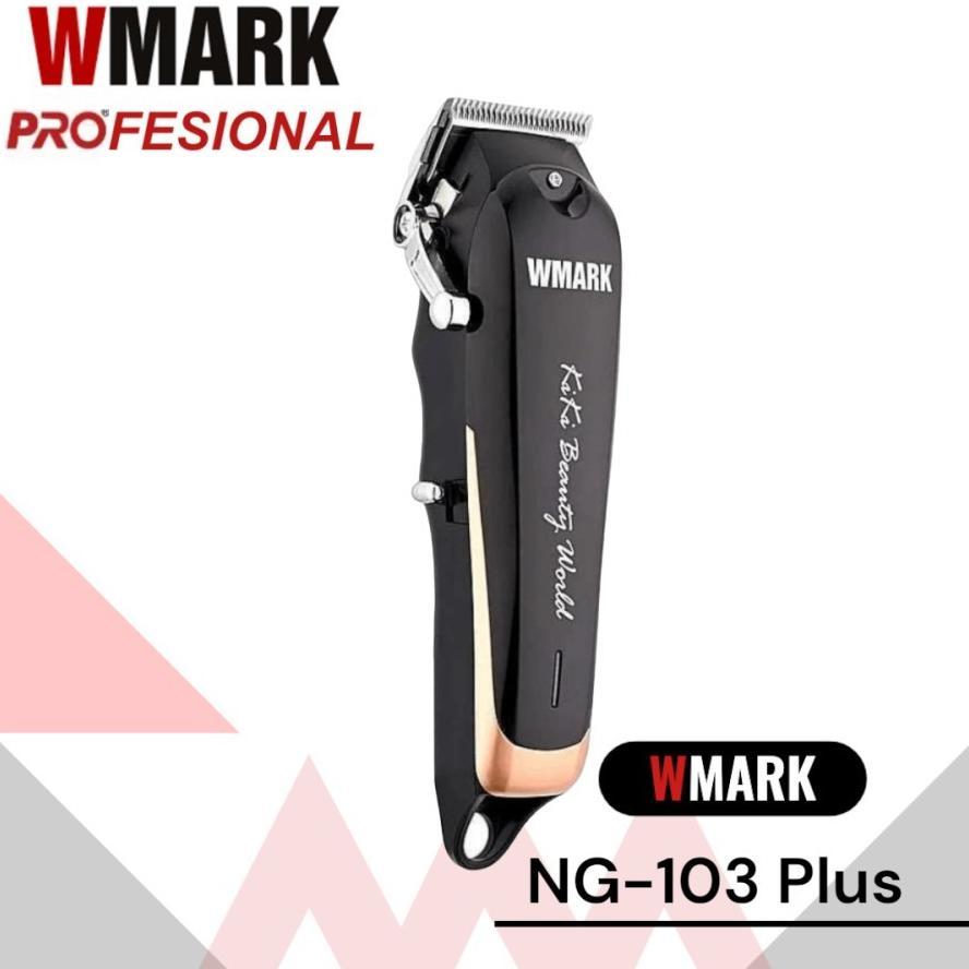 NEW WMARK PROFESIONAL WMARK NG 103 PLUS HAIR CLIPPER FADE / MESIN CUKUR RAMBUT WMARK NG 103 PLUS WMA