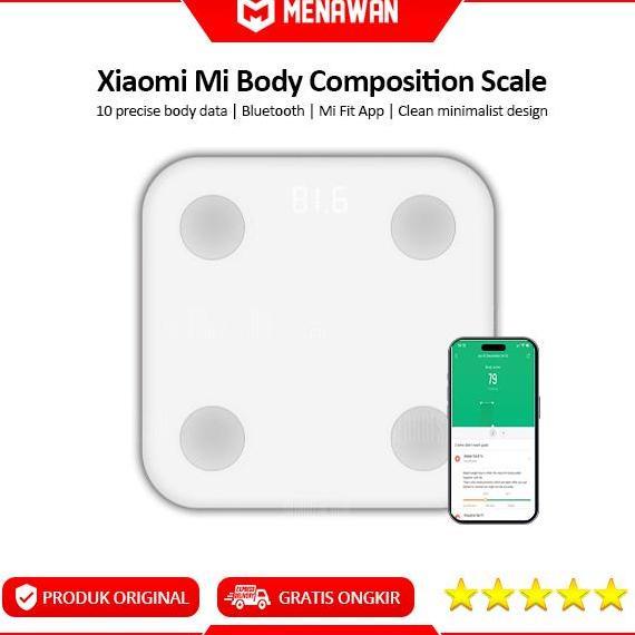 Xiaomi Mi Smart Scale Body Composition Scale Timbangan Badan Body Fat