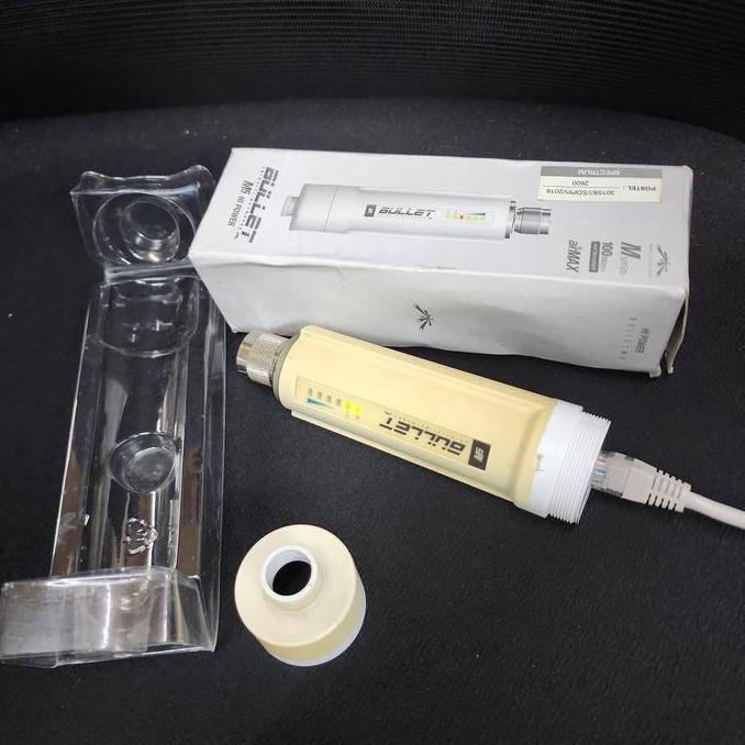 BEBAS ONGKIR - Ubiquiti Bullet M5HP BM5HP - Lengkap - Bekas - Non Garansi
