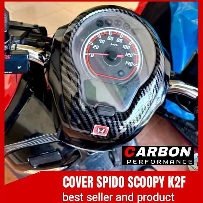 Speedomter Scoopy Delux Carbon 2021-2024 / Spidometer Scoopy 2021 2023 Carbon Motorcycle