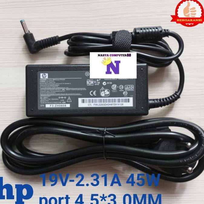 HARGA DISC - Adaptor Original Charger Laptop HP 15S-FQ2503TU 19.5V-2.31A 45W