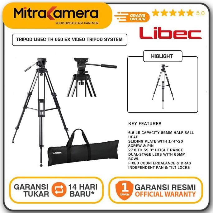 DIAMBU Tripod Libec TH 650 EX Video Tripod System