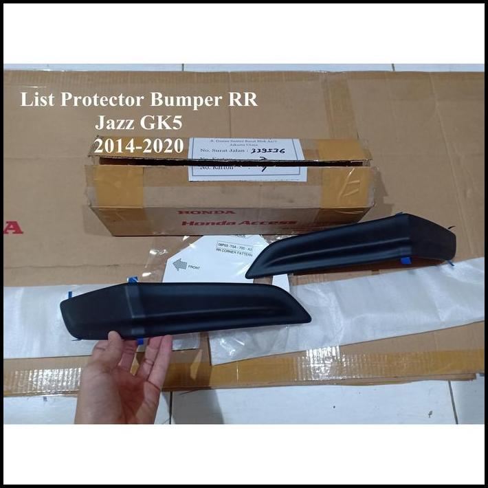 TERLARIS LIST PROTECTOR BUMPER RR JAZZ GK5 2014-2020 GENUINE HONDA ACCESS 