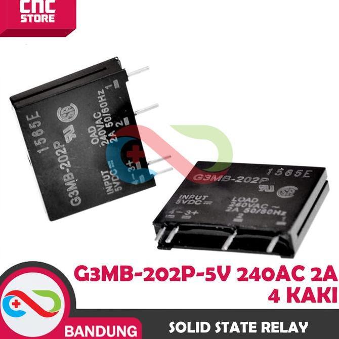 URCHILEST SOLID STATE RELAY G3MB-202P G3MB-202P-5V 240AC 2A 4 KAKI