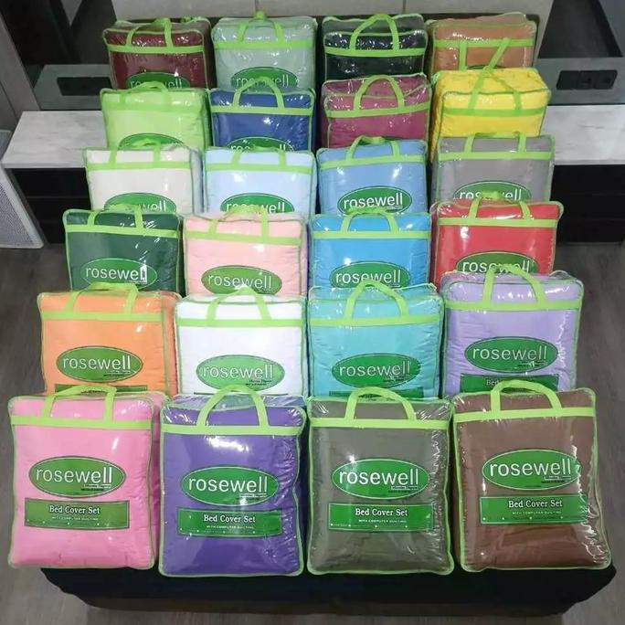 OSATQEF Bedcover Only Rosewell Polos 220x220 JUMBO - TANPA SPREI