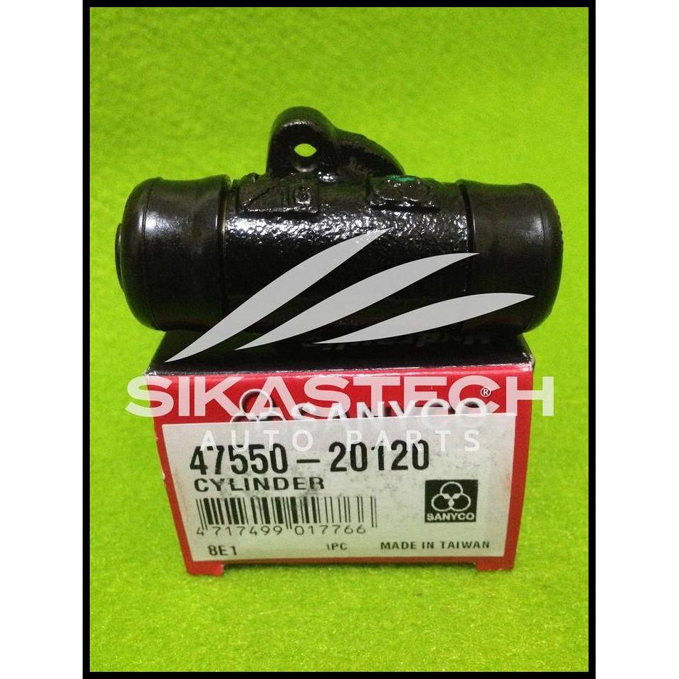 TERLARIS 47550-20120 RIGHT REAR WHEEL BRAKE CYLINDER ASSY / MASTER REM BELAKANG KANAN 11/16" TOYOTA 