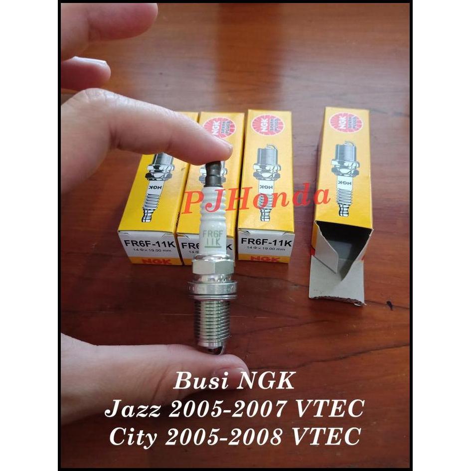 TERLARIS BUSI NGK HONDA JAZZ VTEC 2005-2007 GENUINE 