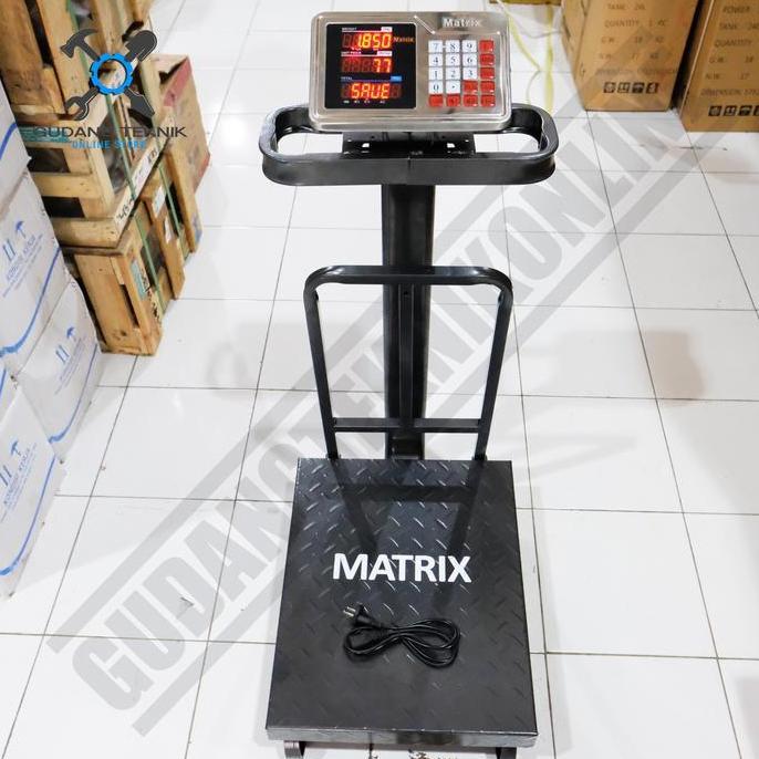 PIXKO Timbangan Duduk Digital Matrix 300Kg / Timbangan Duduk Matrix 300Kg