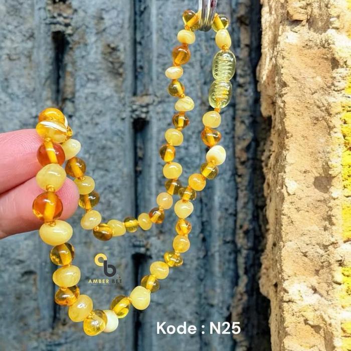 Bisa Cod - Terlaris Kalung Amber Baltic Bayi & Anak Free Gelang By Amber Bee Kalung Anak Gala Sky Tr