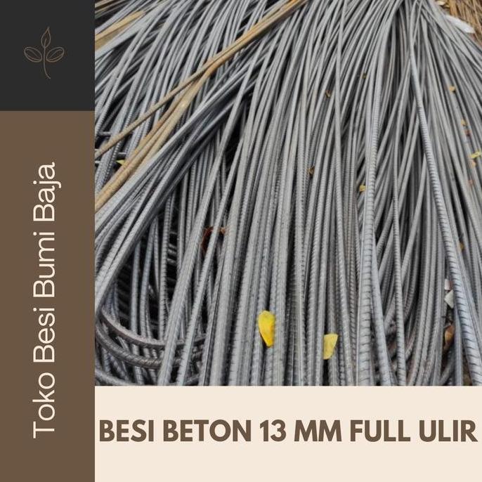 Antimateri- Besi 13 Mm Ulir Full / Besi Behel 13 Mm Ulir Full