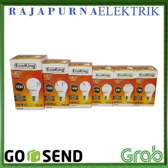 Leggero- Lampu Led 18W - 18 Watt Ecoking Super Terang - Tahan Lama