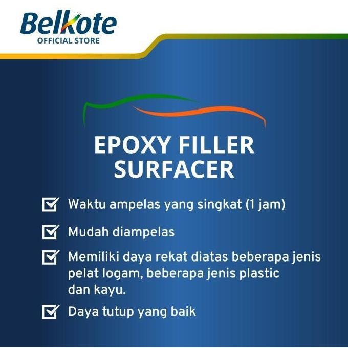 Attrezzo- Belkote Epoxy Filler Surfacer 1L