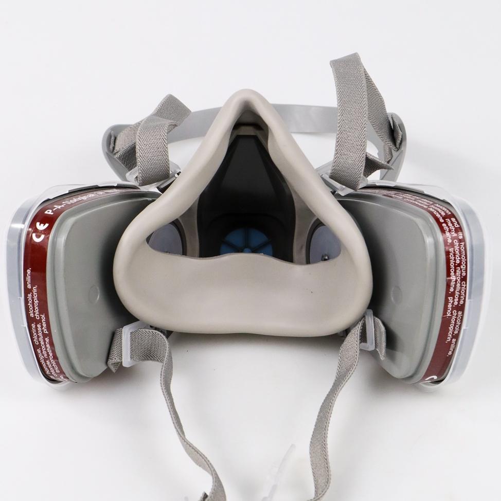 Sicco Masker Gas Respirator - 6200 - Safety - Cat Pylox - Pilok - Samuray - Samuraipaint -  Air Brus