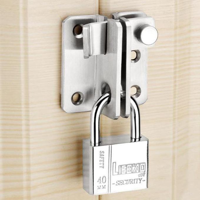 Antimateri- Grendel Sliding Door Stainless Pintu Geser Tebal Kunci Gembok Unik