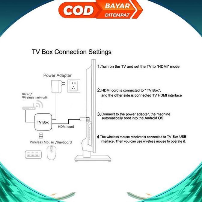 Yuk Beli Mxq Pro 4K Ultra Hd Android Box Smart Tv 1Gb Ram 8Gb Rom Wifi Streaming Media Player Live C