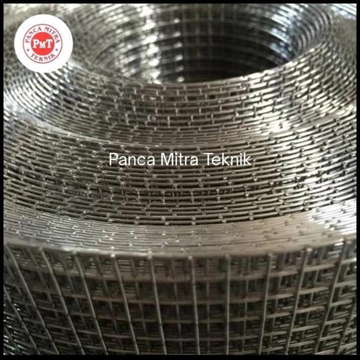 TERBARU WIREMESH 20MM X 20MM TEBAL 2MM / KAWAT LOKET SS304 MODEL LAS METERAN 