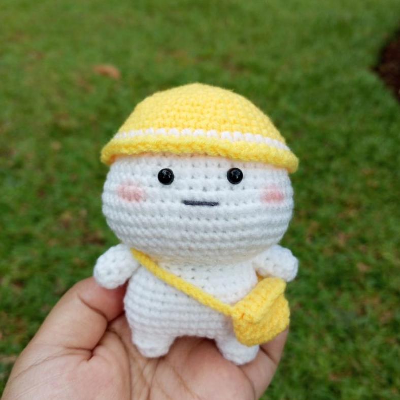 [Ready-Stock] Boneka Rajut (Amigurumi) Quby Pentol -- Kadinacraft