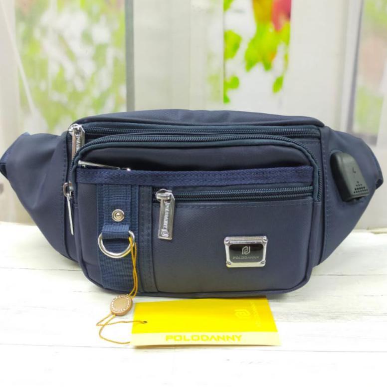BEST DEALS COD TAS PINGGANG POLO DANNY asli TAS SLEMPANG  pria waistbag polo danny termurah