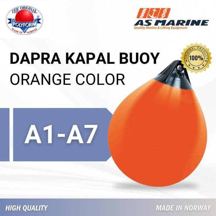 Terlaris Polyform Norway Mooring Buoy / Dapra Kapal (Pelindung Bodi Kapal Dari Benturan, Penanda Nav