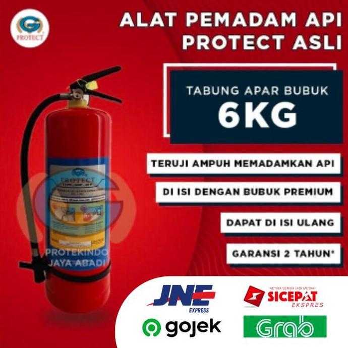 Sikkerhet- Apar 6 Kg Protect Powder / Tabung Pemadam Api / Apar 6Kg