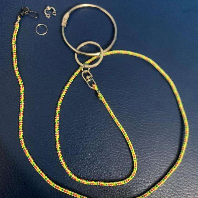 Fugl- 1 Set Tali Borgol Burung Parkit Lovebird Burung Kecil