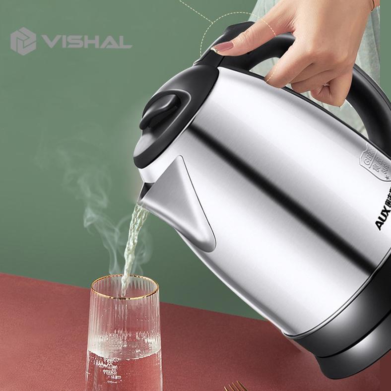 HOT DEALS VISHAL Teko listrik  Pemanas Air /Kettle Electric Stainless Pembuat Kopi Teh VS-1801