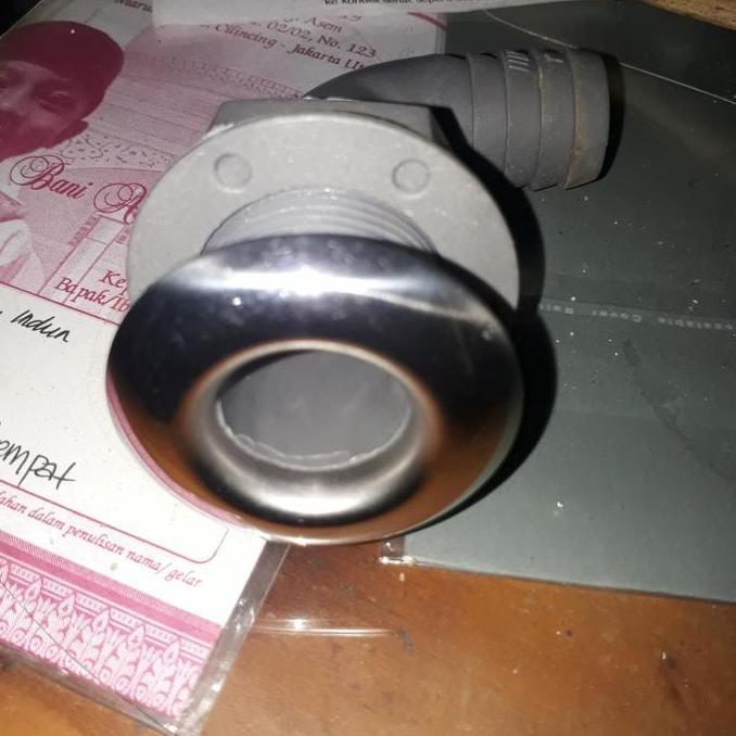 Terlaris Thru Hull Plastik Ujung Stainless 1 Inc Fittings Aksesoris Kapal