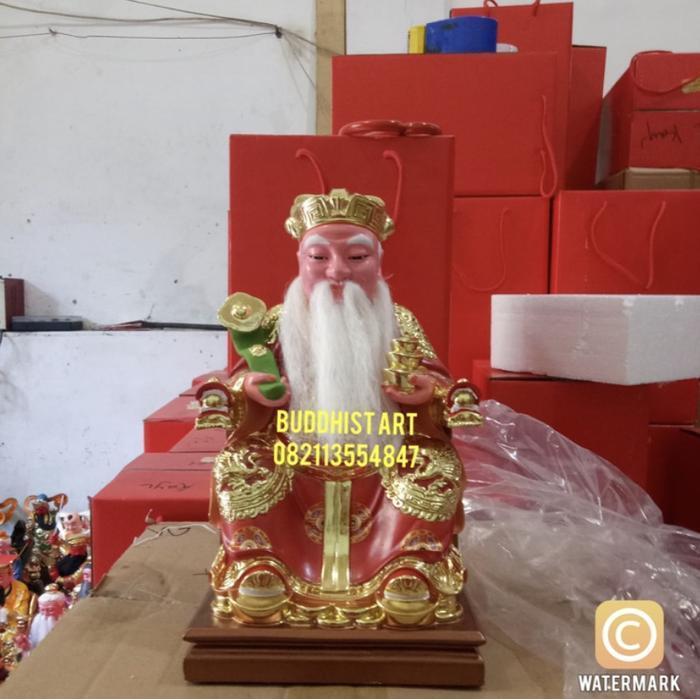 Patung dewa tuapekong dewa bumi tecukong 12 inch