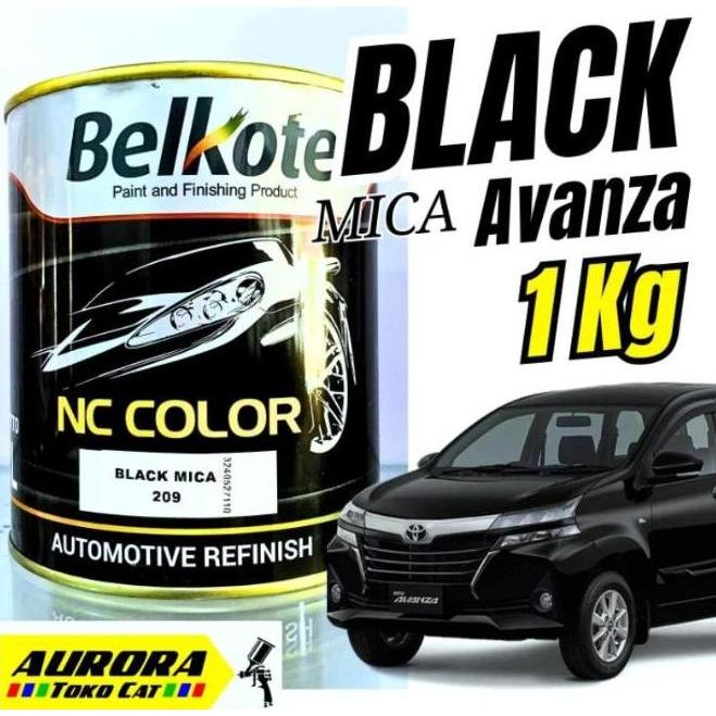 TERMURAH - BELKOTE Black Mica Cat Hitam Avansa 1Kilo Toyota Daihatsu Avanza Xenia Senia Calya Sigra 
