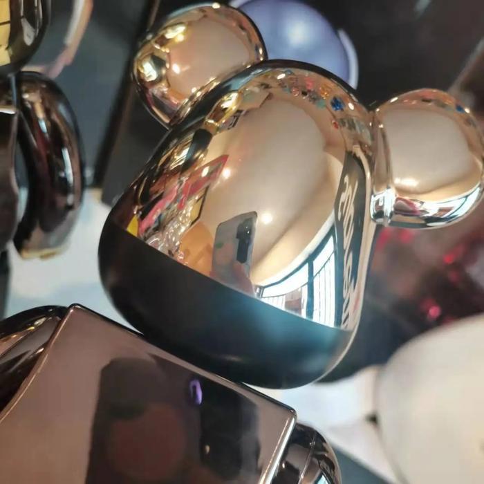 Pajangan Patung Karakter Daft Punk/ Bearbrick Figure 400% 2584