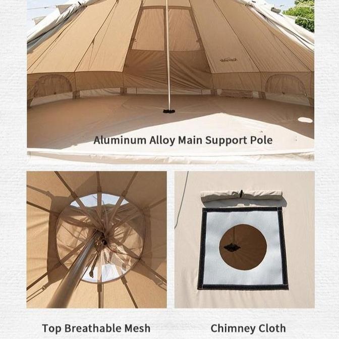 Terlaris Tenda Cotton Series Naturehike Nh20Zp005 Camping Glamping Safari