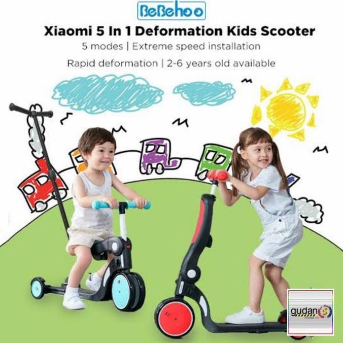 BEBEHOO 5 IN 1 KIDS SCOOTER OTOPED