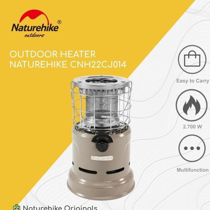 Terlaris Alat Penghangat Camping / Glamping Outdoor Heater Stove Burner Naturehike Cnh22Cj014