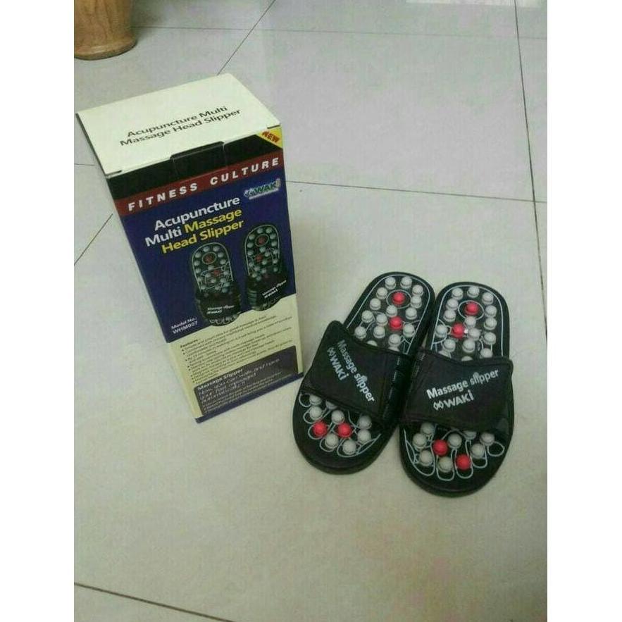 Terlaris SANDAL TERAPI KESEHATAN PIJAT KAKI AKUPUNTUR WAKI ORIGINAL 100% Terbaru