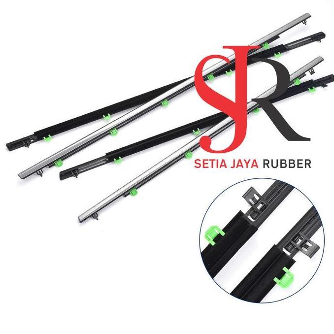KARET STABILIZER MOBIL PELIPIT KACA LUAR MOBIL HONDA CRV GEN 3 2007-2012 WEATHER STRIP HONDA CRV PRE
