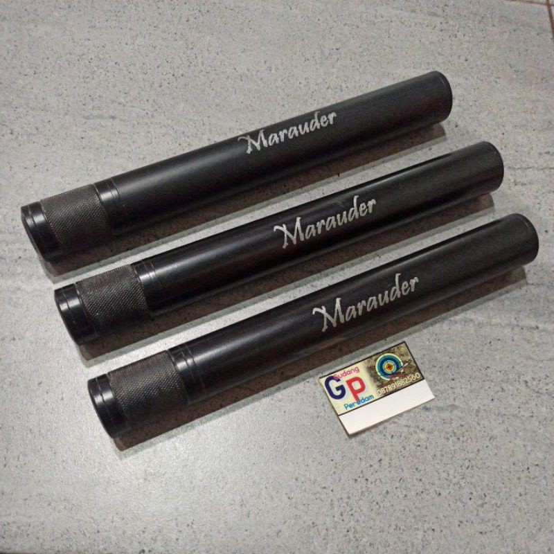 Peredam/Silencer Marauder Knock Dowen/Drat Dalem Od30 Panjang 26Cm, Buat Laras 13,14,16,19,22
